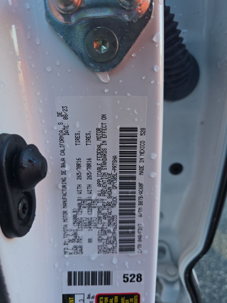 2023 Toyota Tacoma TRD Off-Road AWD