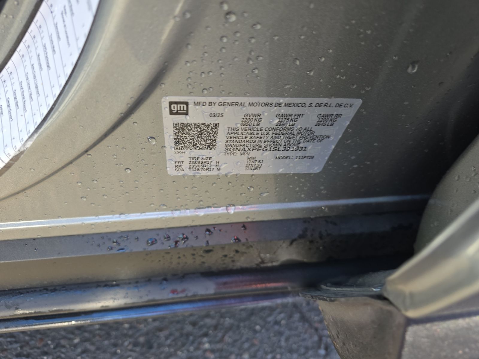 2025 Chevrolet Equinox LT AWD