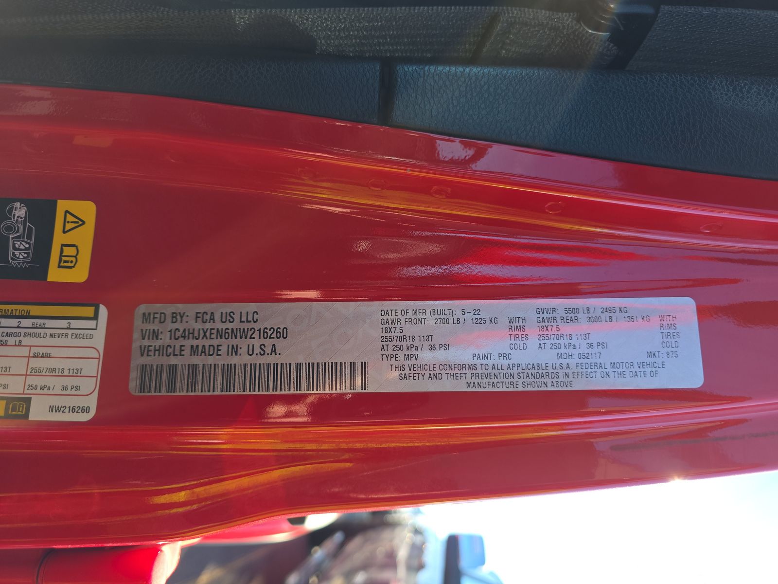 2022 Jeep Wrangler Unlimited Sahara AWD