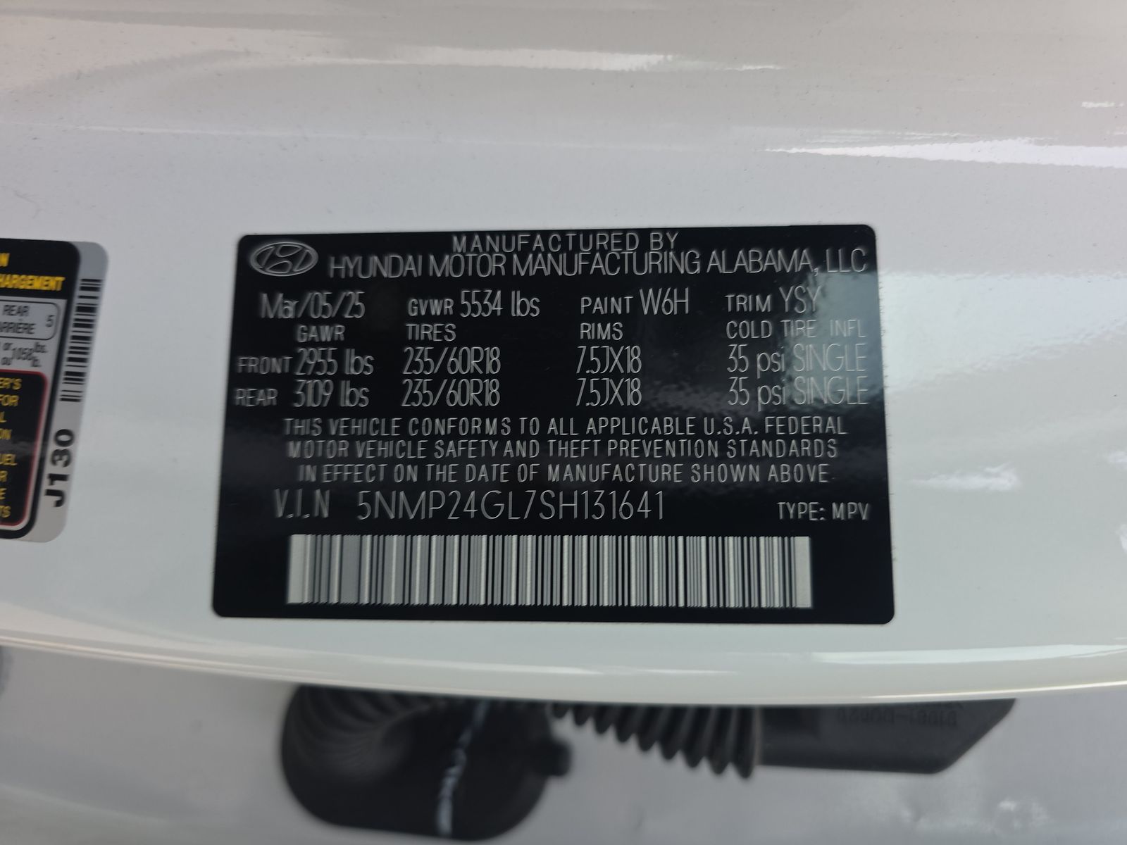 2025 Hyundai Santa Fe SEL FWD