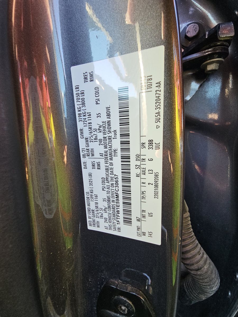 2021 Ford F-150 XLT AWD