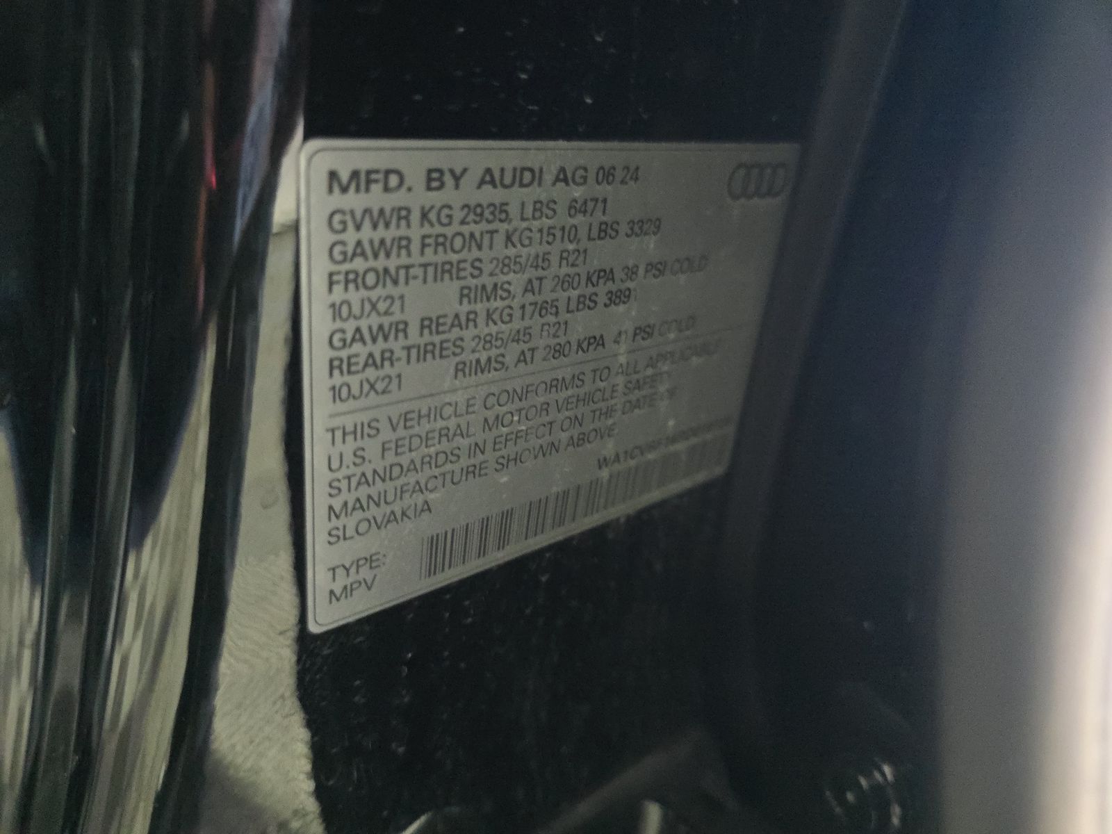 2024 Audi Q8 Prestige AWD