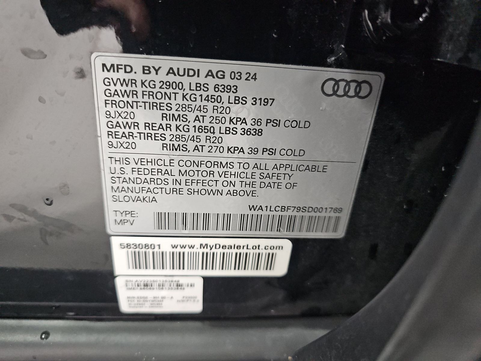 2025 Audi Q7 Premium Plus AWD