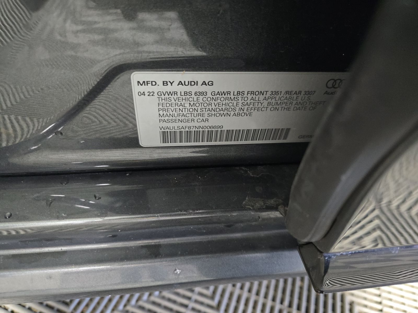 2022 Audi S8 Base AWD