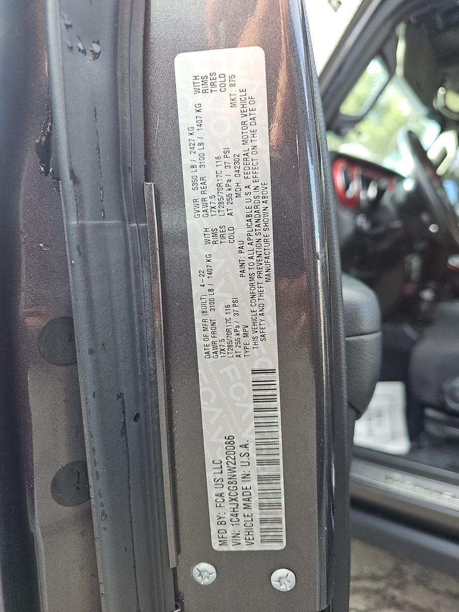 2022 Jeep Wrangler Rubicon AWD