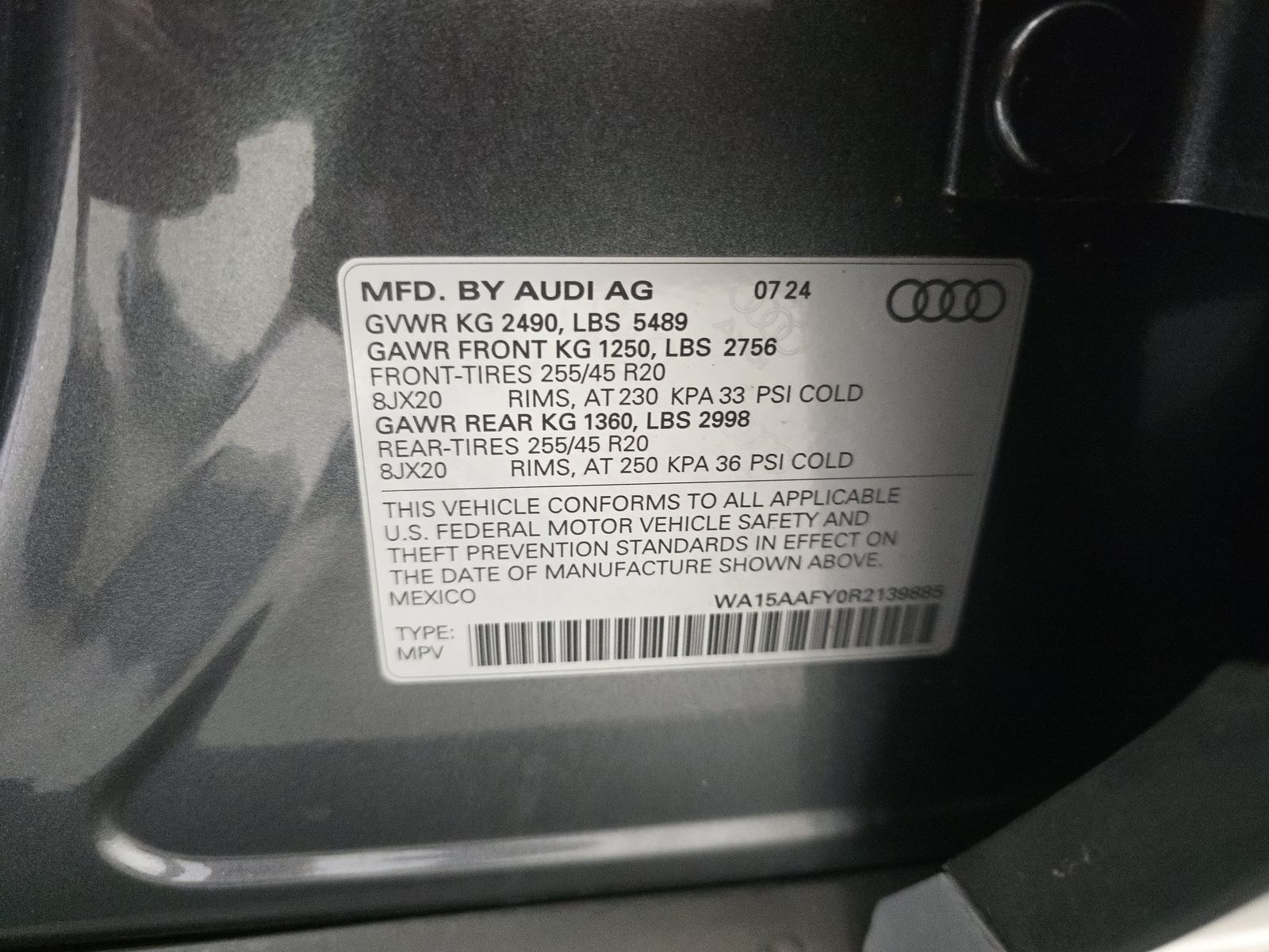 2024 Audi Q5 S line Premium Plus AWD