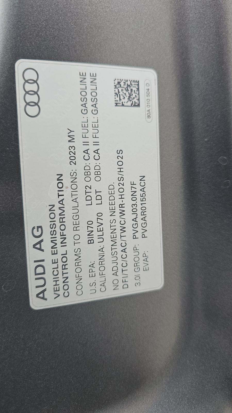 2023 Audi SQ5 Prestige AWD