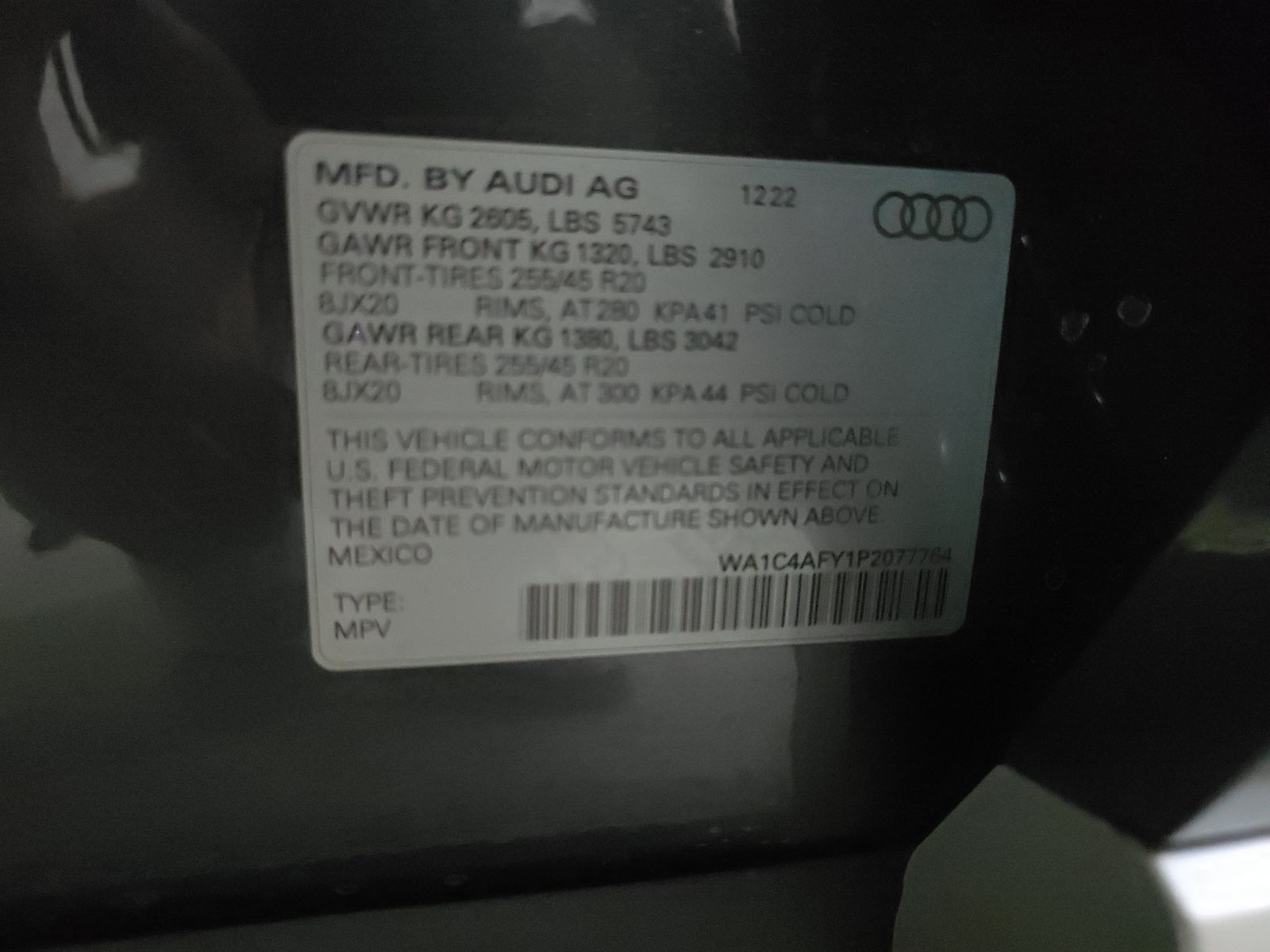 2023 Audi SQ5 Prestige AWD