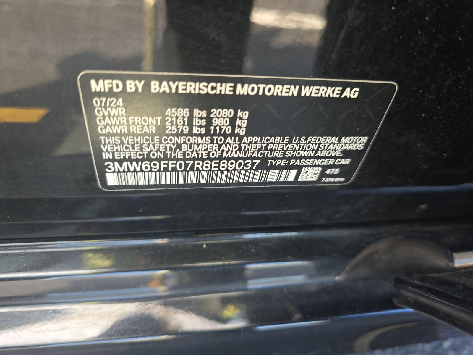 2024 BMW 3 Series 330i RWD