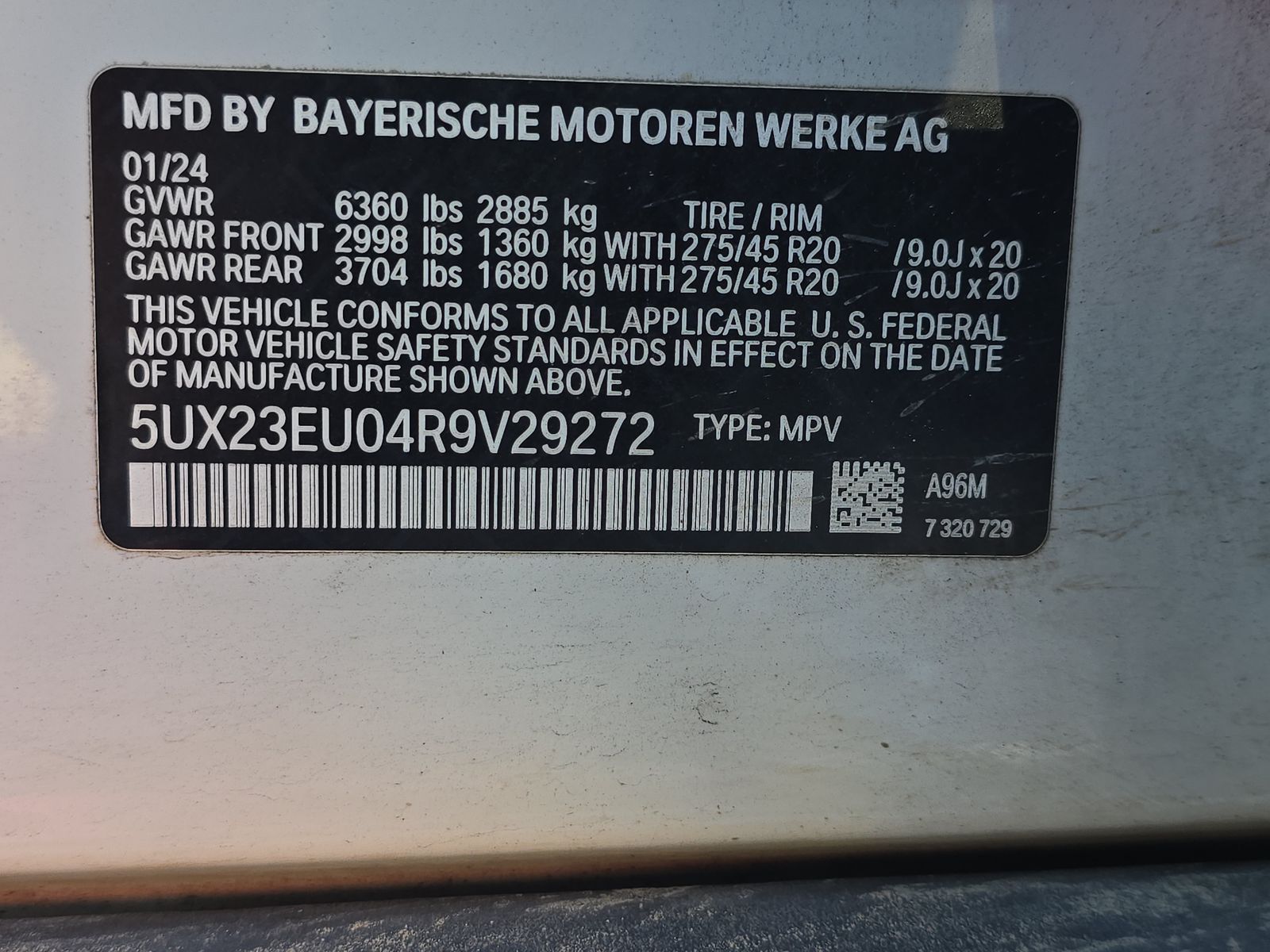 2024 BMW X5 xDrive40i AWD