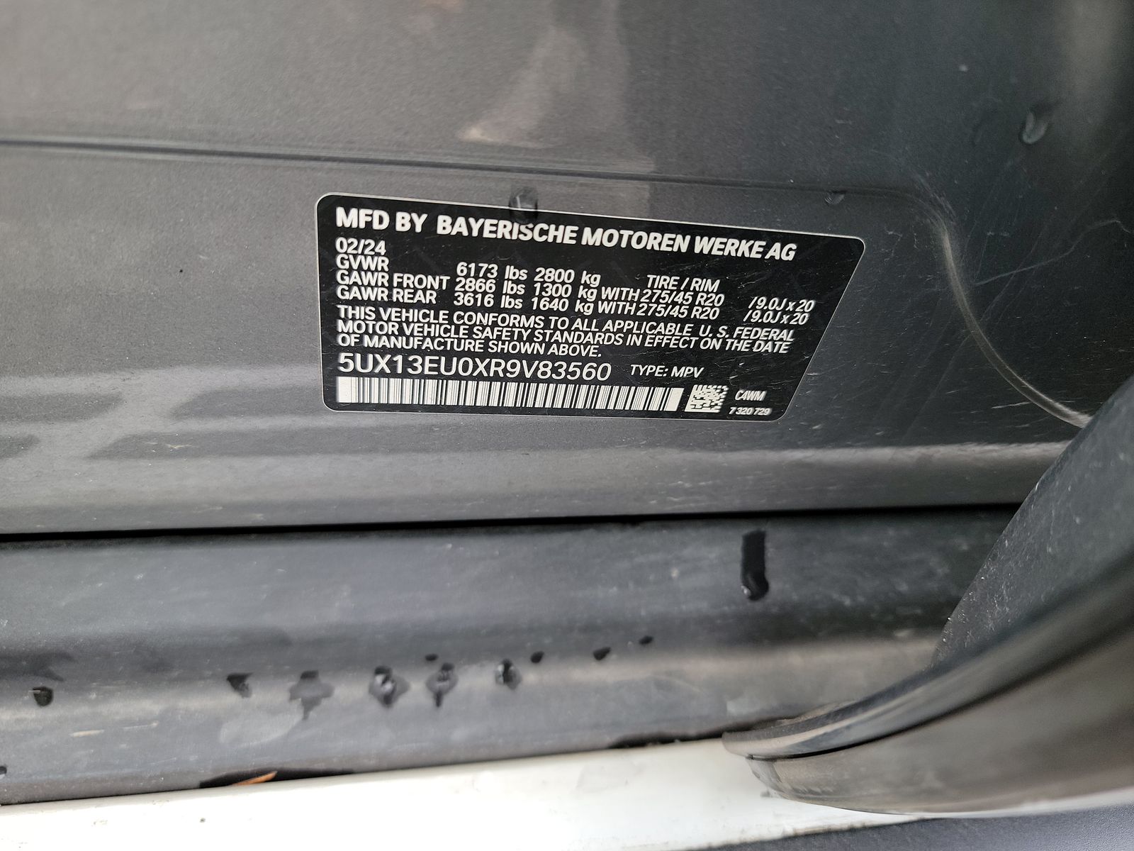 2024 BMW X5 sDrive40i RWD