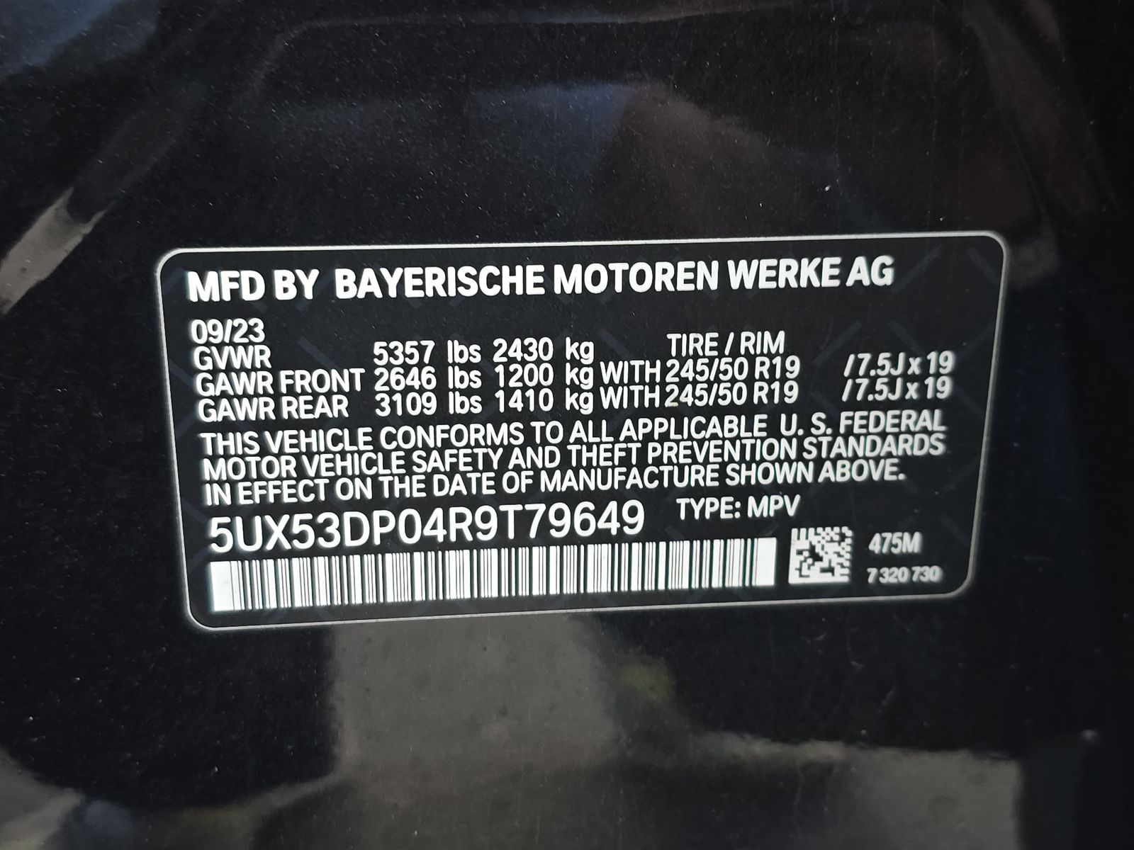 2024 BMW X3 xDrive30i AWD