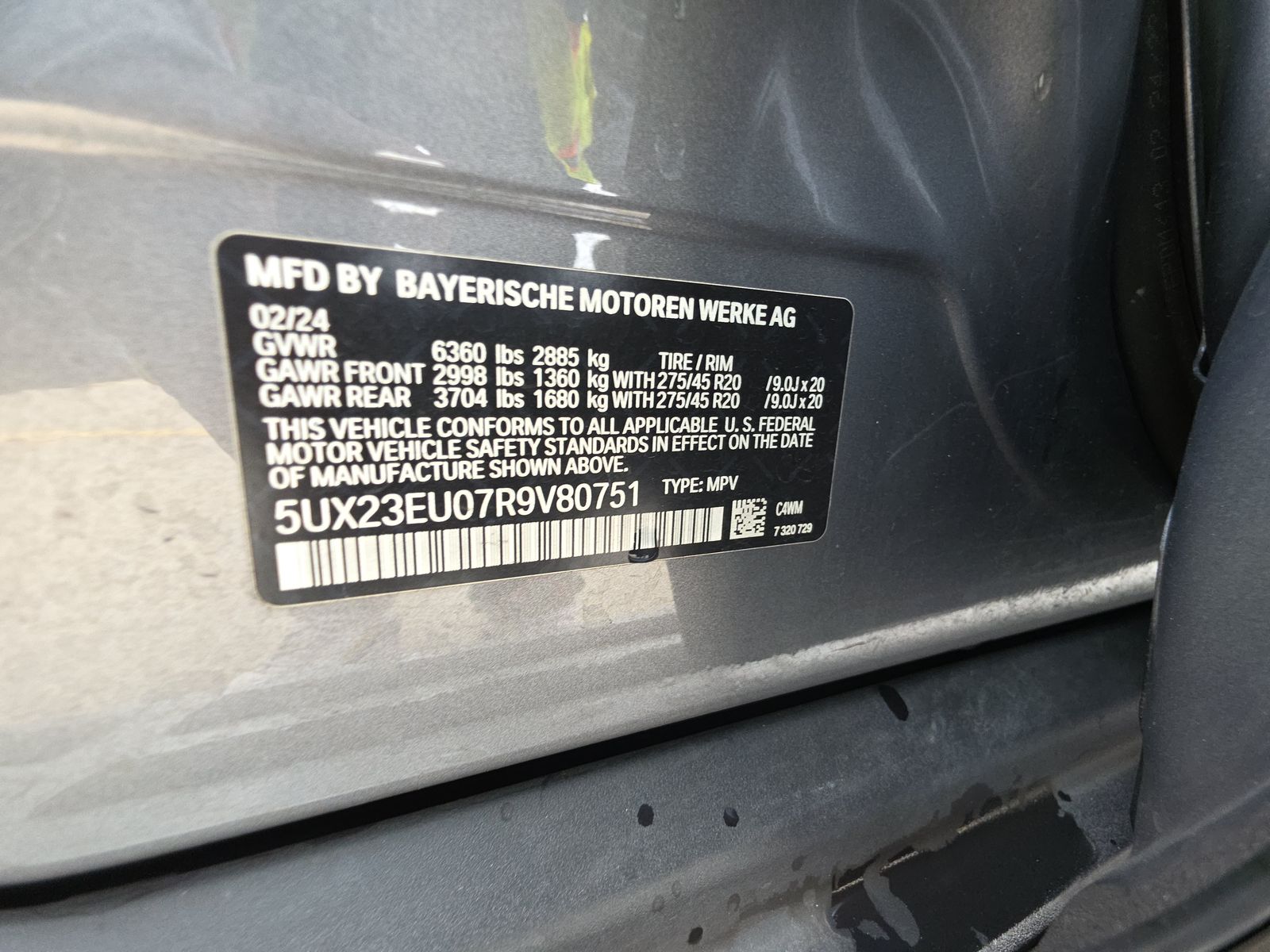 2024 BMW X5 xDrive40i AWD