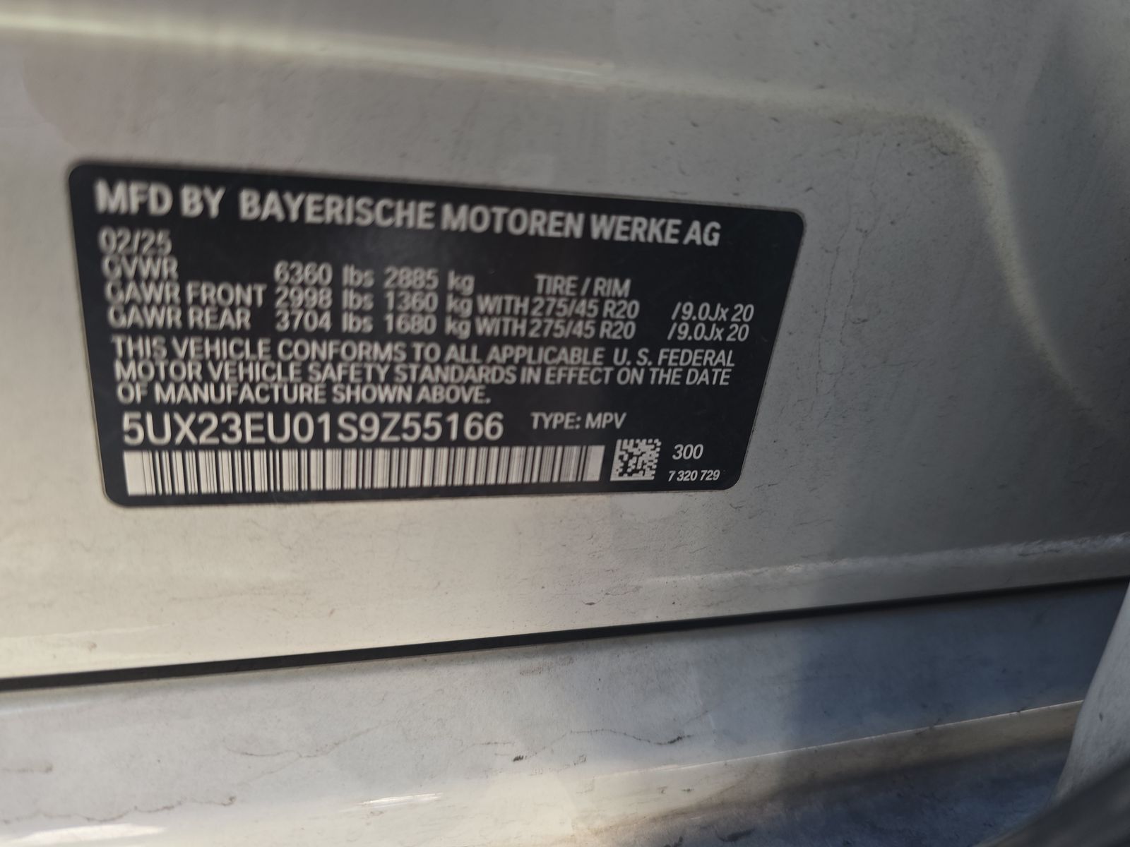 2025 BMW X5 xDrive40i AWD