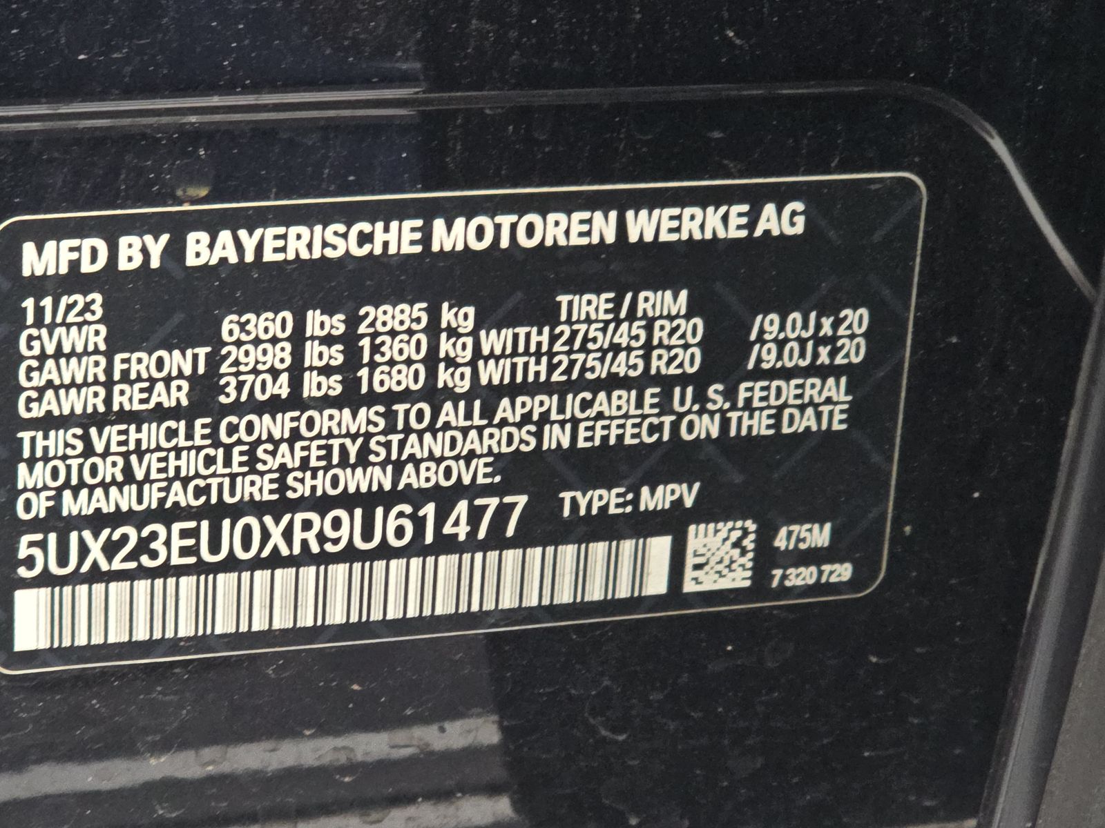 2024 BMW X5 xDrive40i AWD