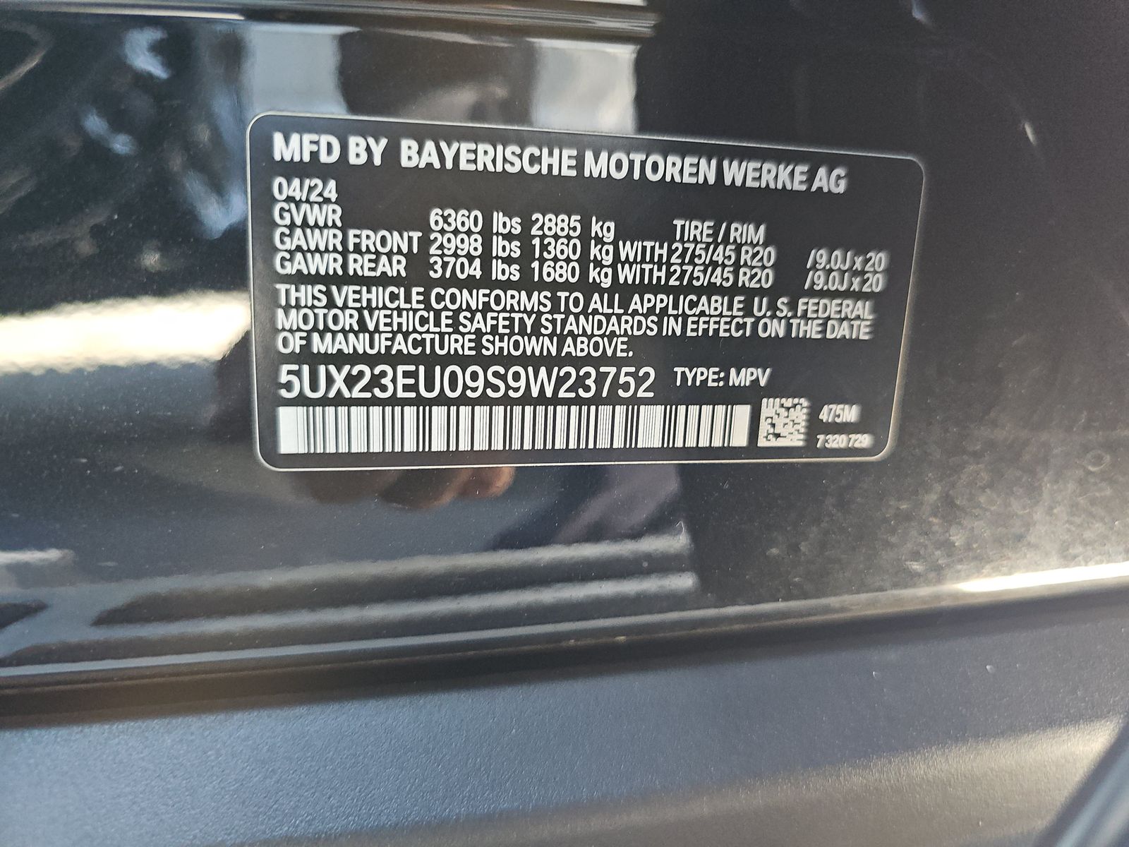 2025 BMW X5 xDrive40i AWD