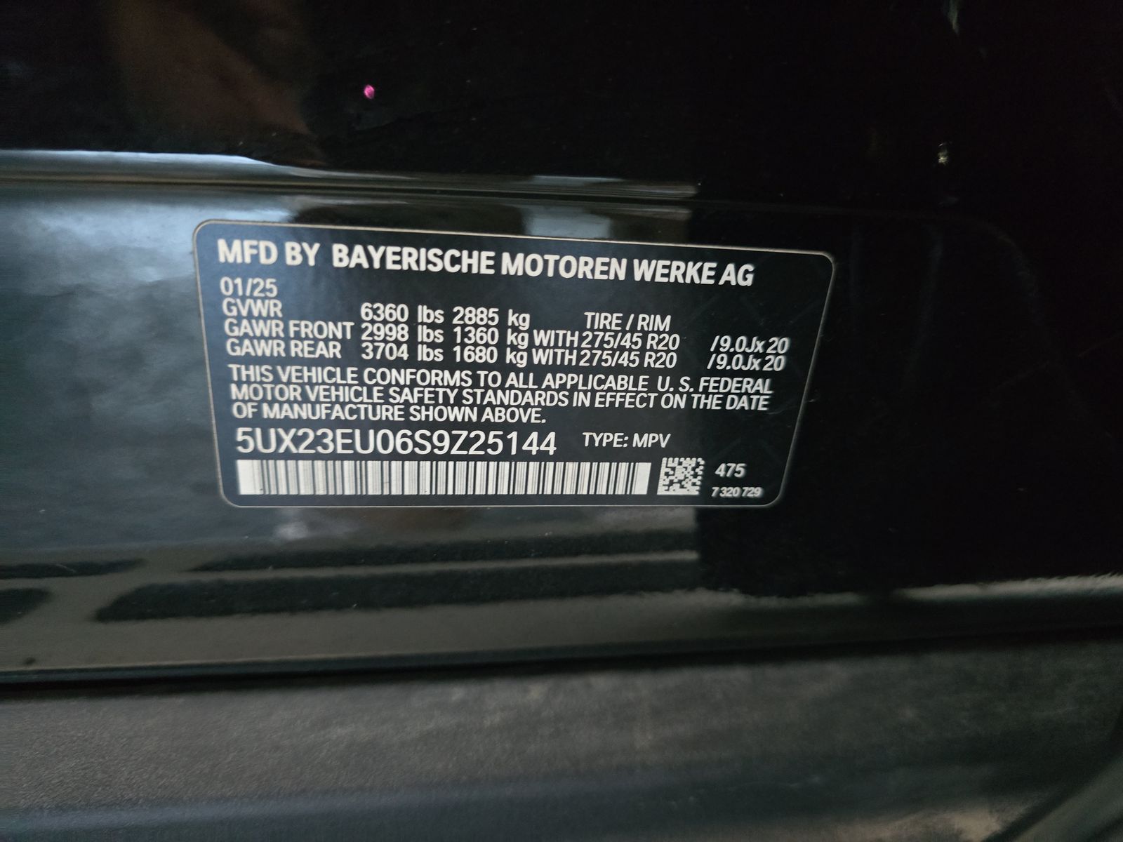 2025 BMW X5 xDrive40i AWD