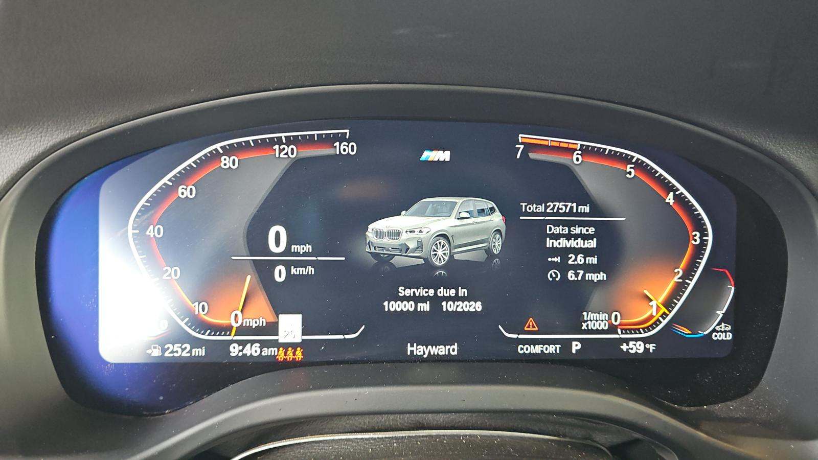 2024 BMW X3 sDrive30i RWD