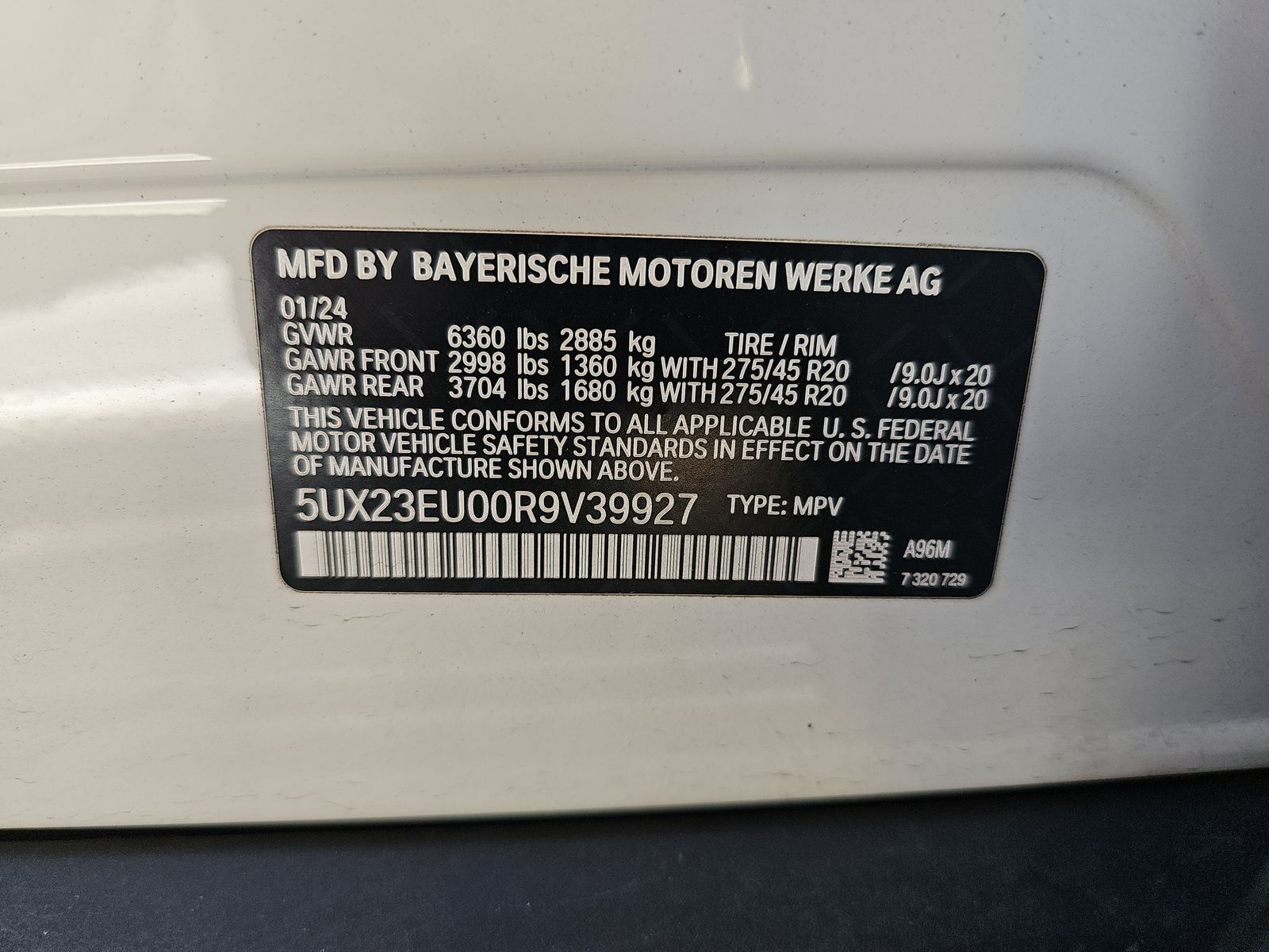 2024 BMW X5 xDrive40i AWD