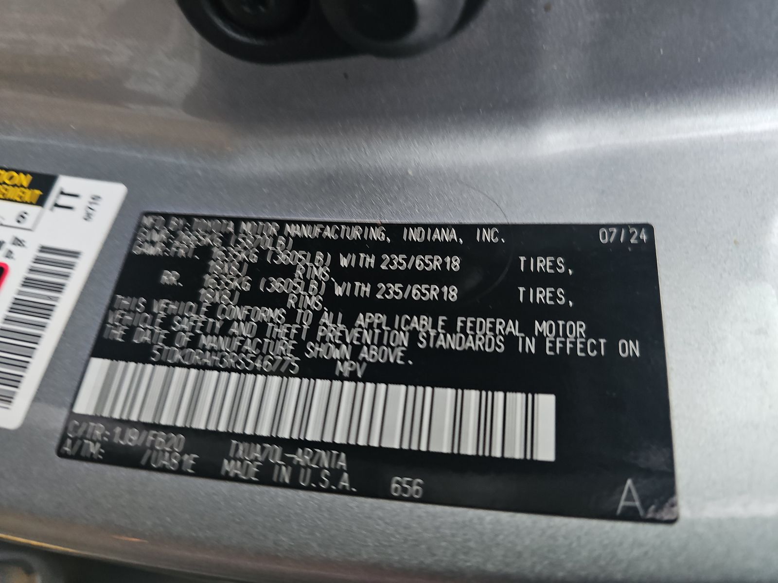 2024 Toyota Highlander LE FWD