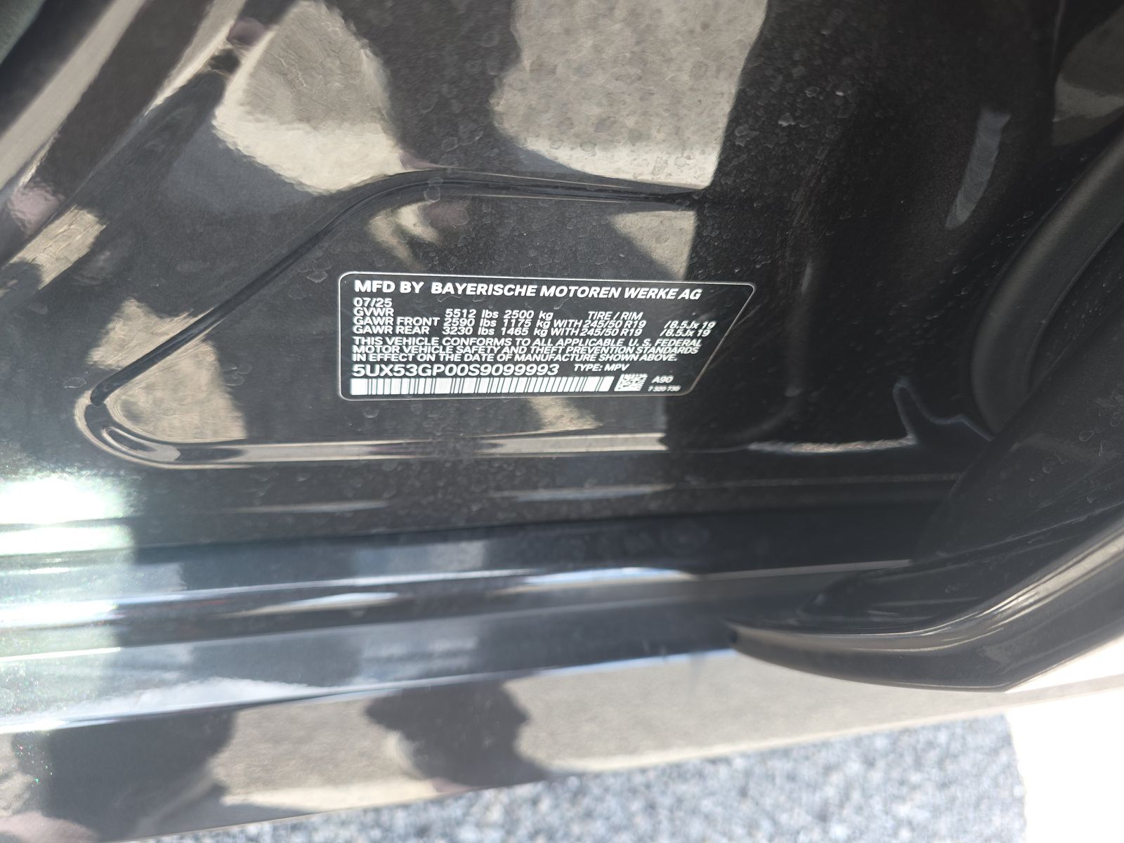 2025 BMW X3 xDrive30i AWD