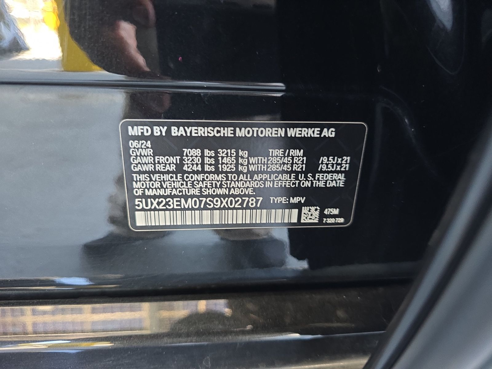 2025 BMW X7 xDrive40i AWD