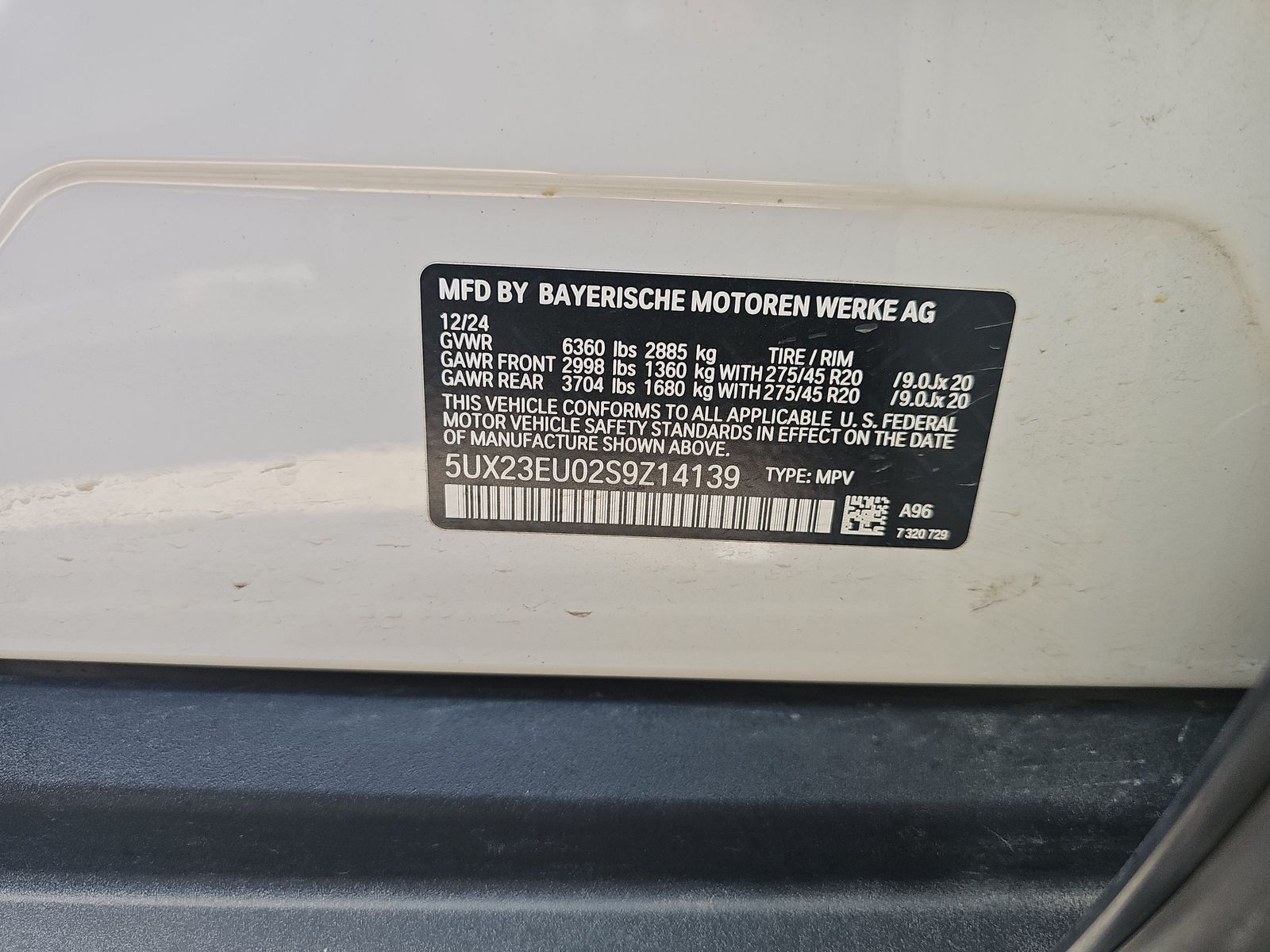 2025 BMW X5 xDrive40i AWD