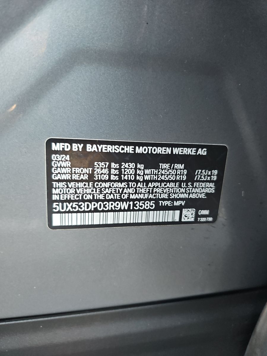 2024 BMW X3 xDrive30i AWD