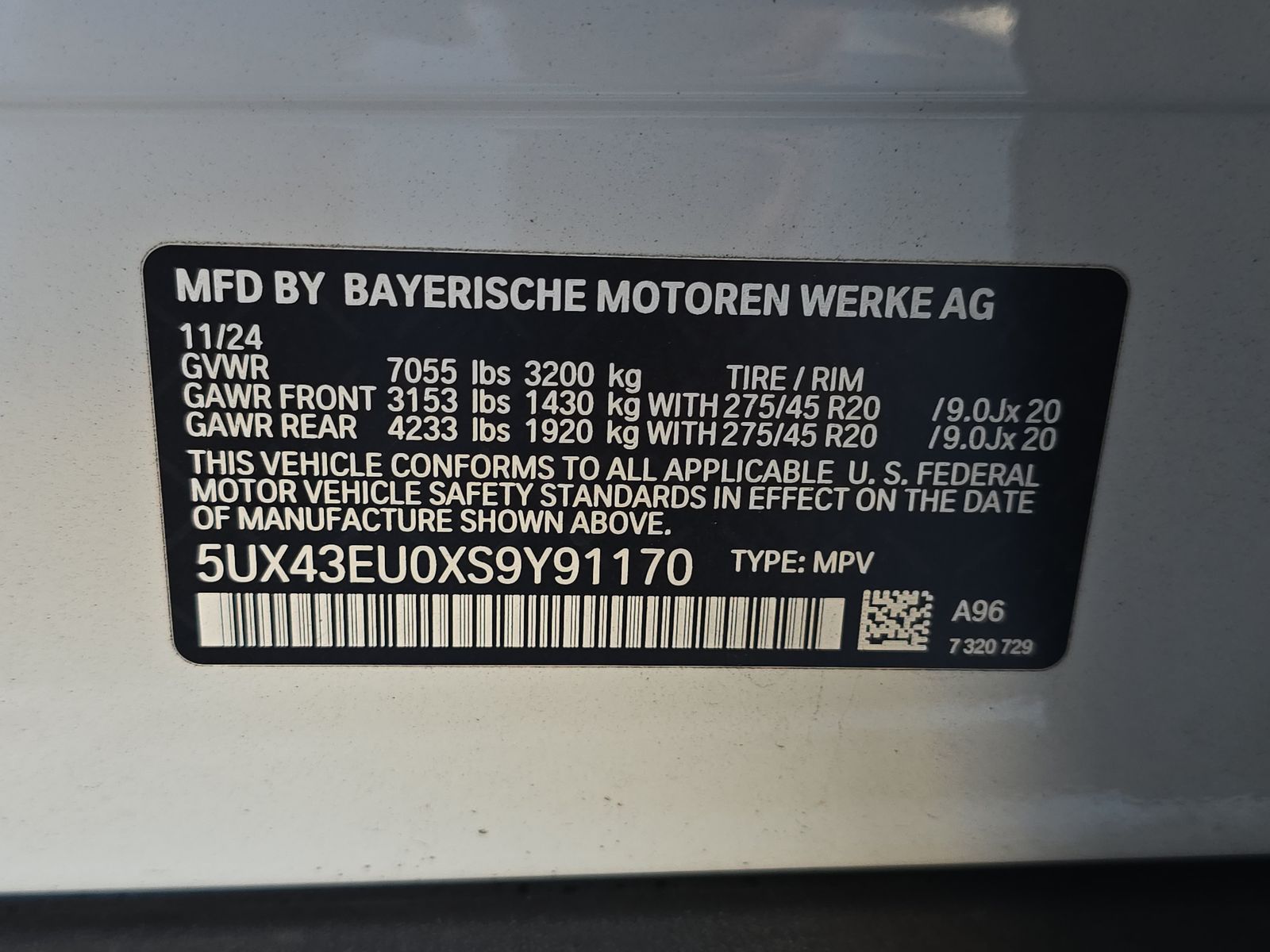 2025 BMW X5 xDrive50e AWD