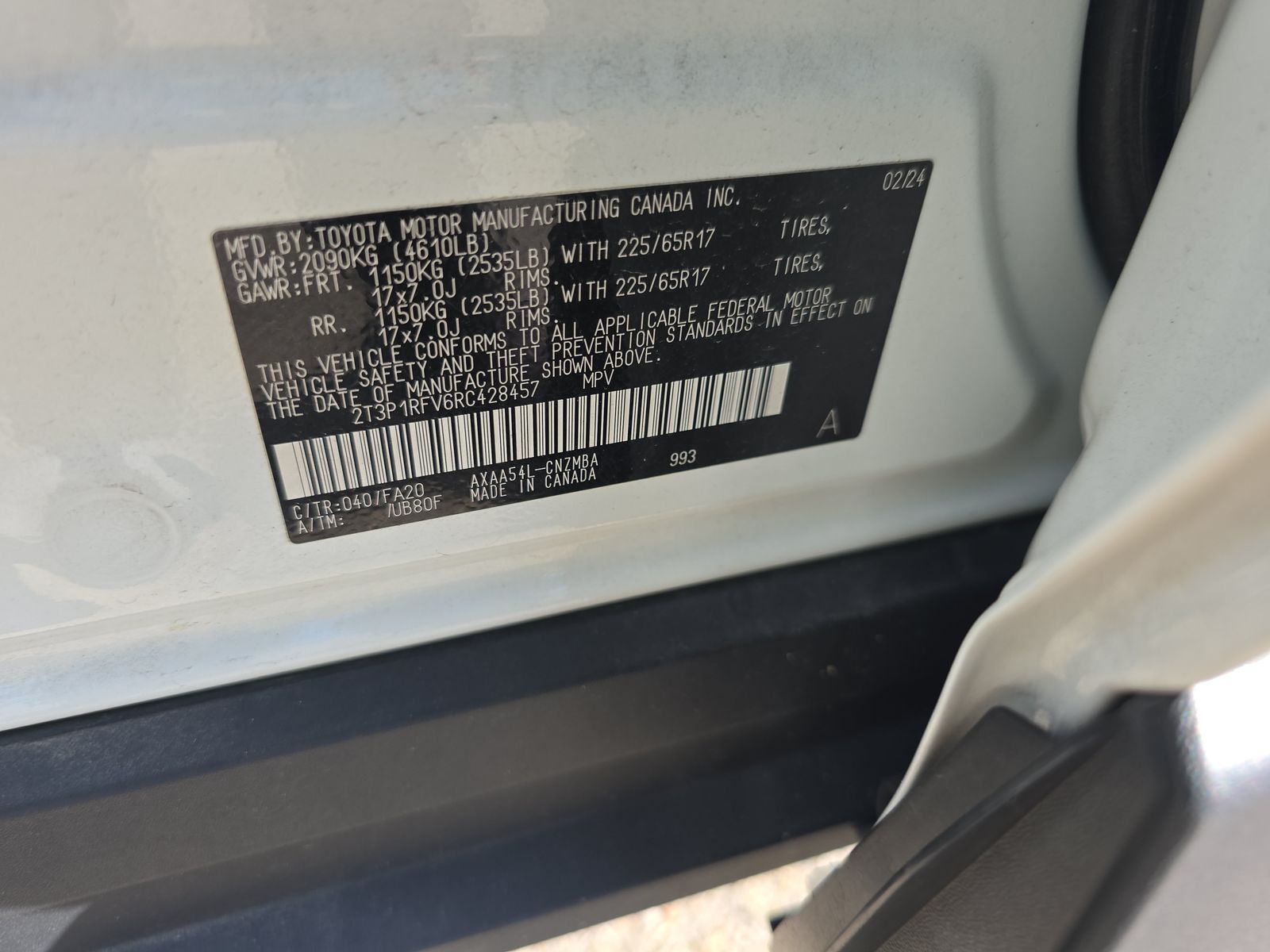 2024 Toyota RAV4 XLE AWD