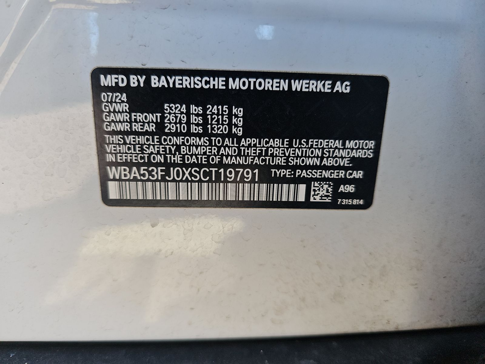 2025 BMW 5 Series 530i xDrive AWD