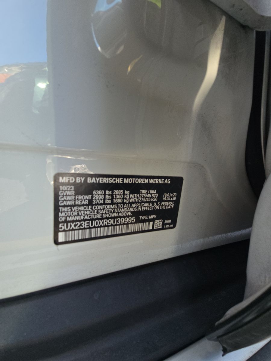 2024 BMW X5 xDrive40i AWD