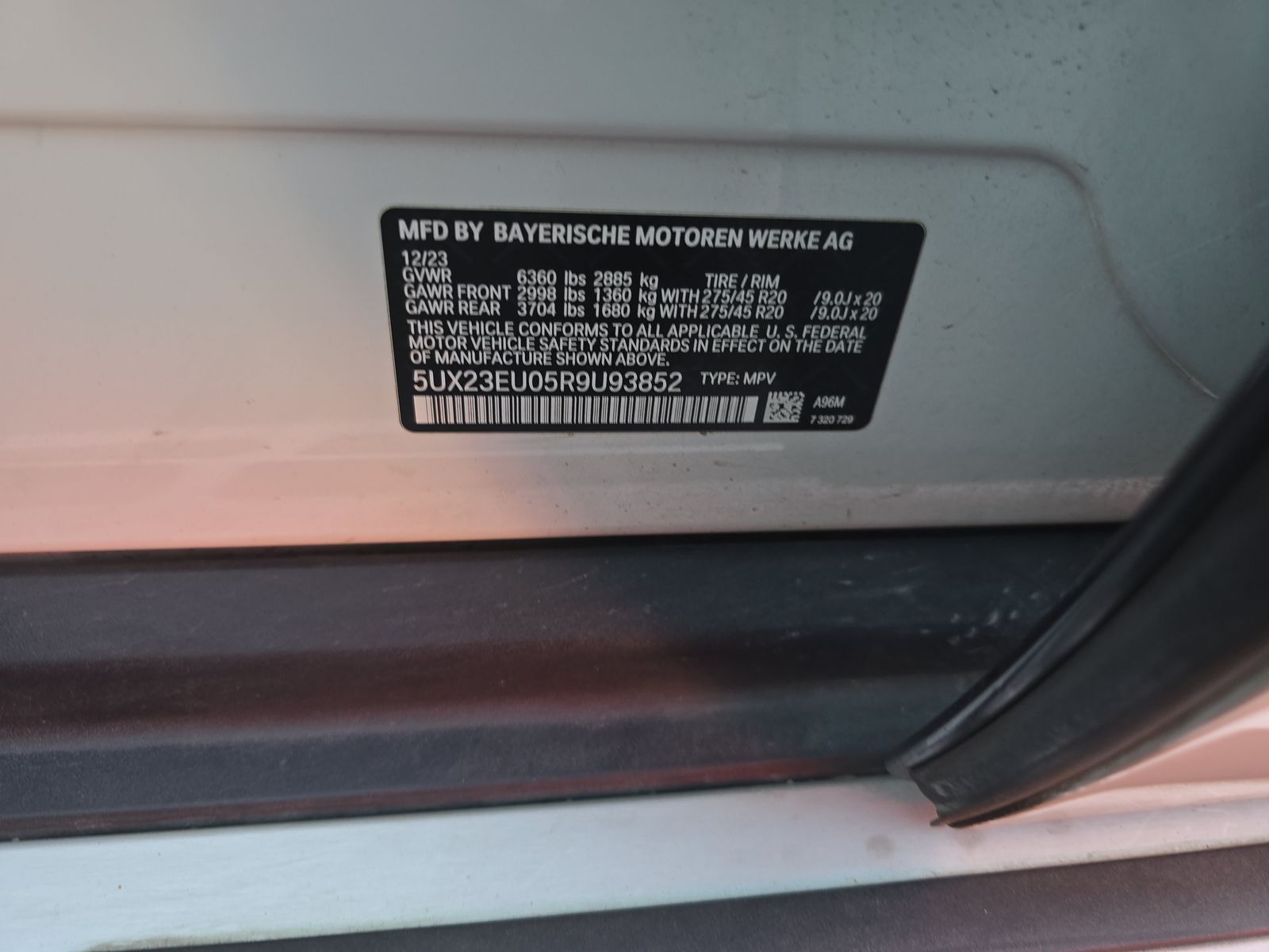 2024 BMW X5 xDrive40i AWD