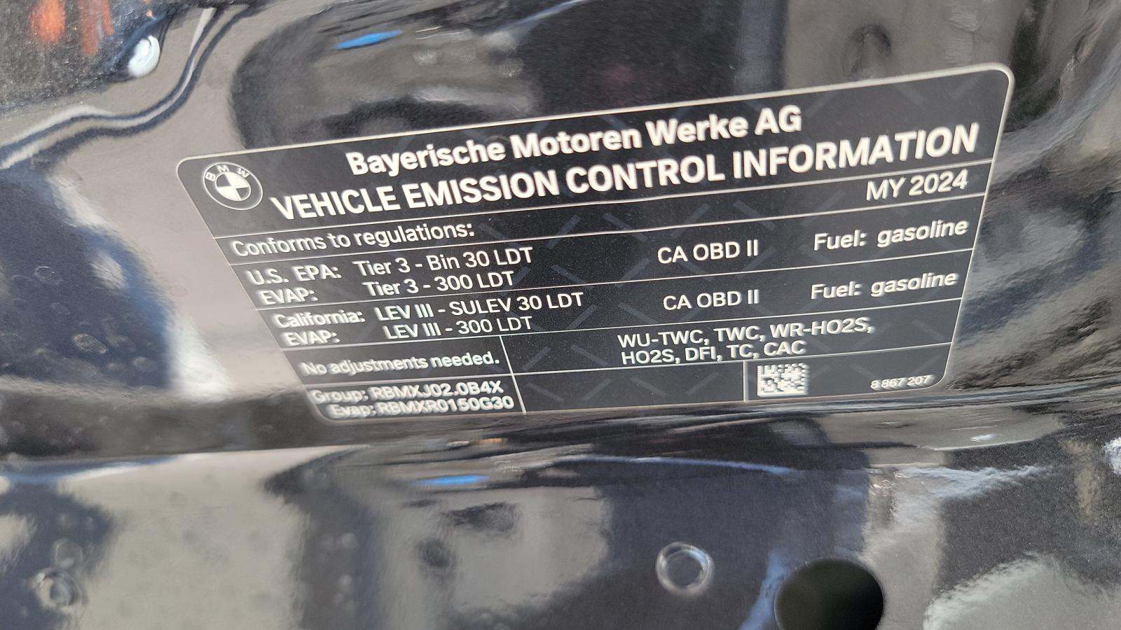 2024 BMW X3 sDrive30i RWD