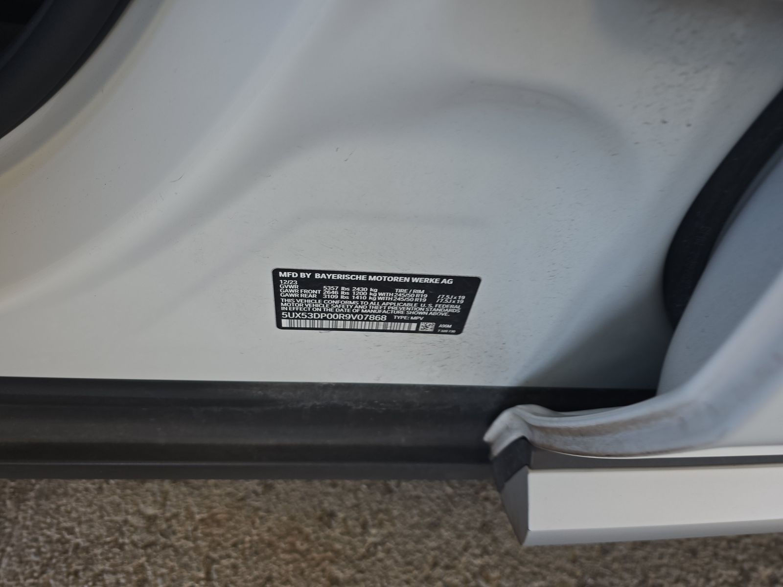 2024 BMW X3 xDrive30i AWD