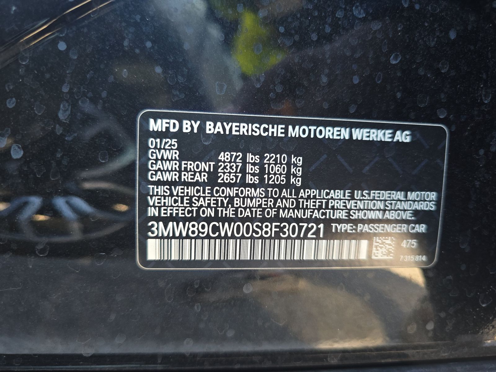 2025 BMW 3 Series 330i xDrive AWD