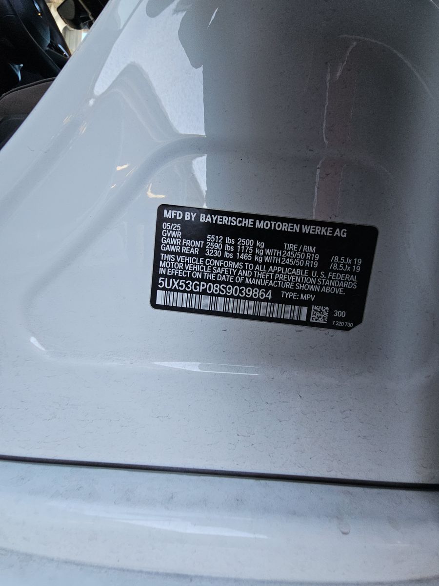 2025 BMW X3 xDrive30i AWD