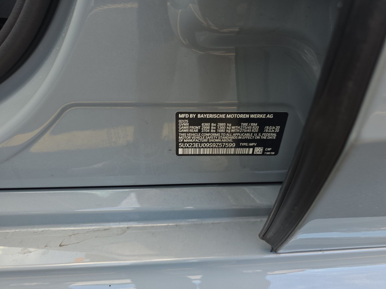 2025 BMW X5 xDrive40i AWD