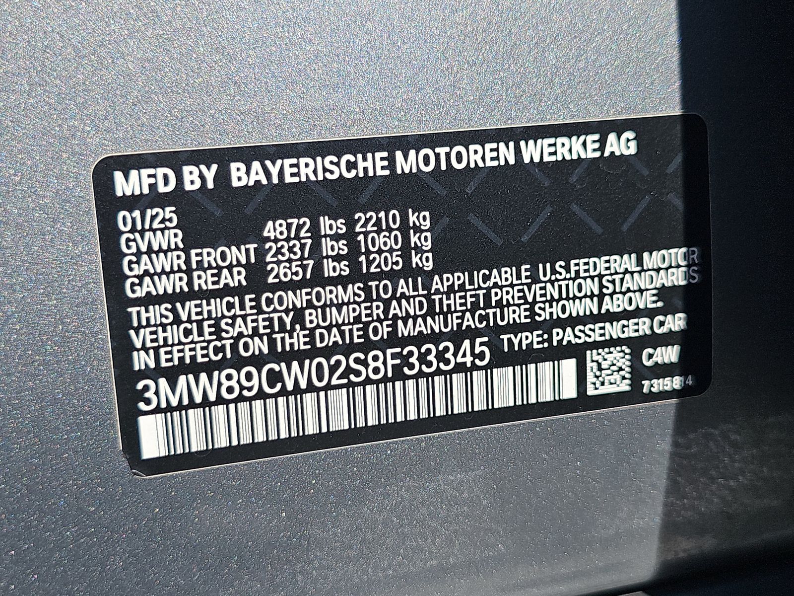 2025 BMW 3 Series 330i xDrive AWD