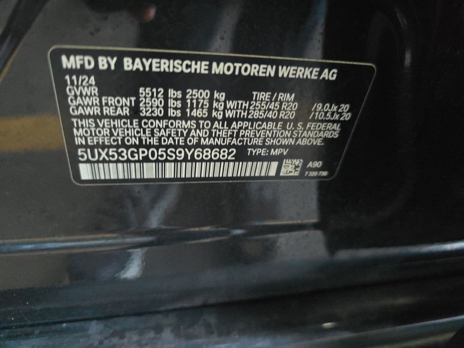 2025 BMW X3 xDrive30i AWD