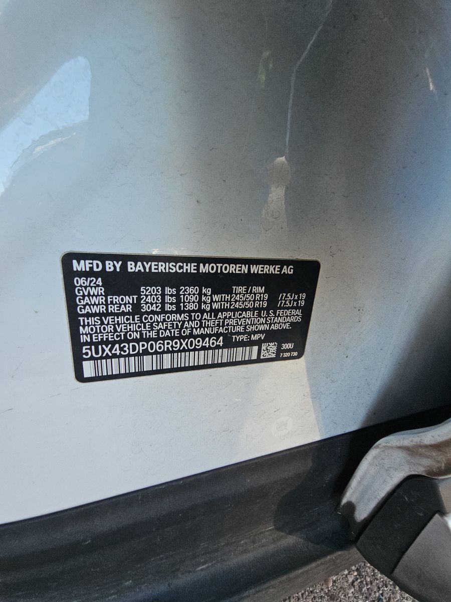 2024 BMW X3 sDrive30i RWD