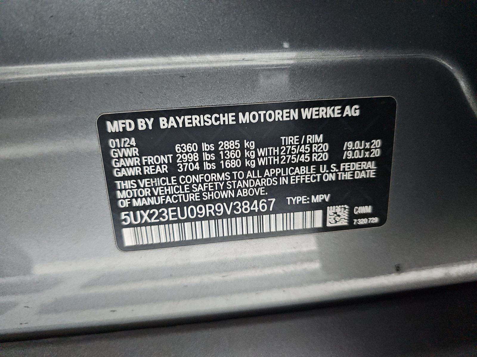 2024 BMW X5 xDrive40i AWD