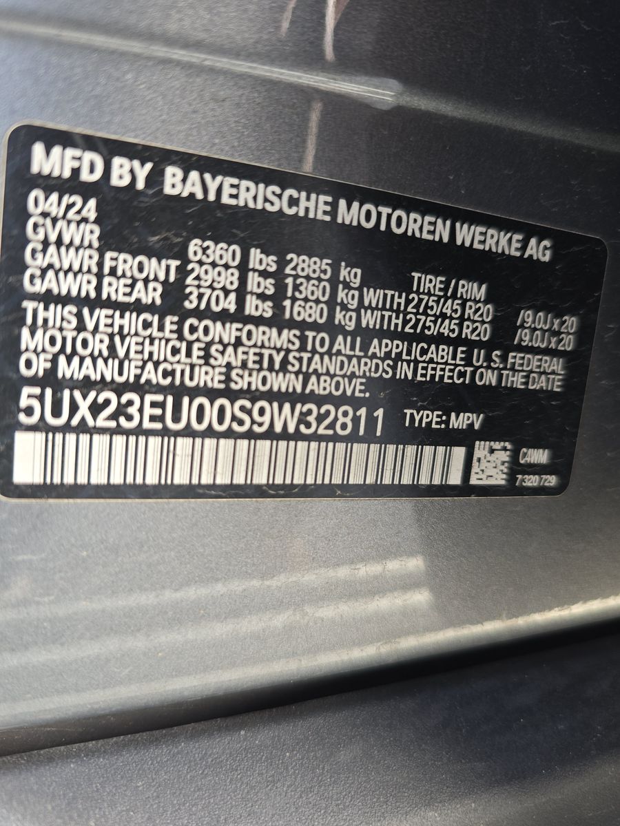 2025 BMW X5 xDrive40i AWD