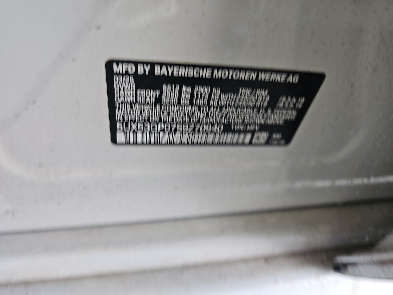 2025 BMW X3 xDrive30i AWD