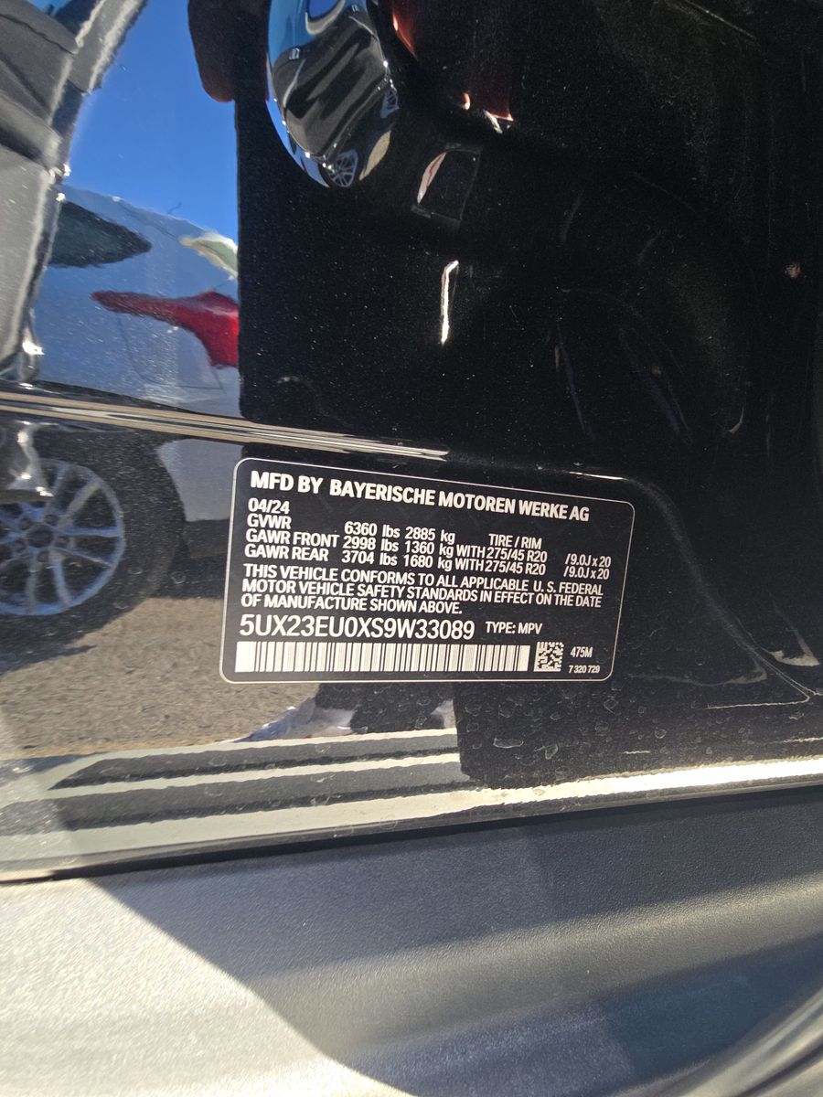 2025 BMW X5 xDrive40i AWD