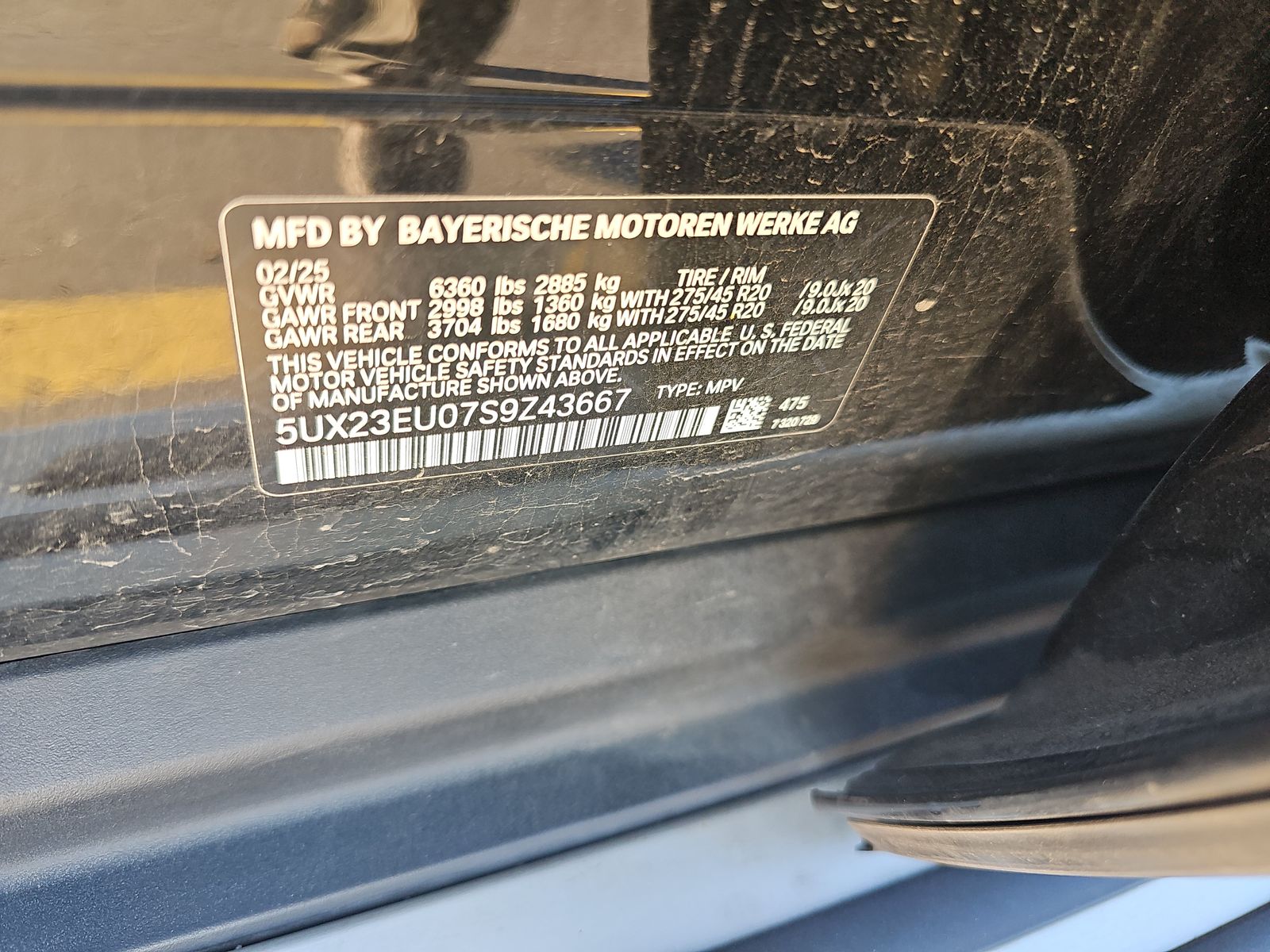 2025 BMW X5 xDrive40i AWD