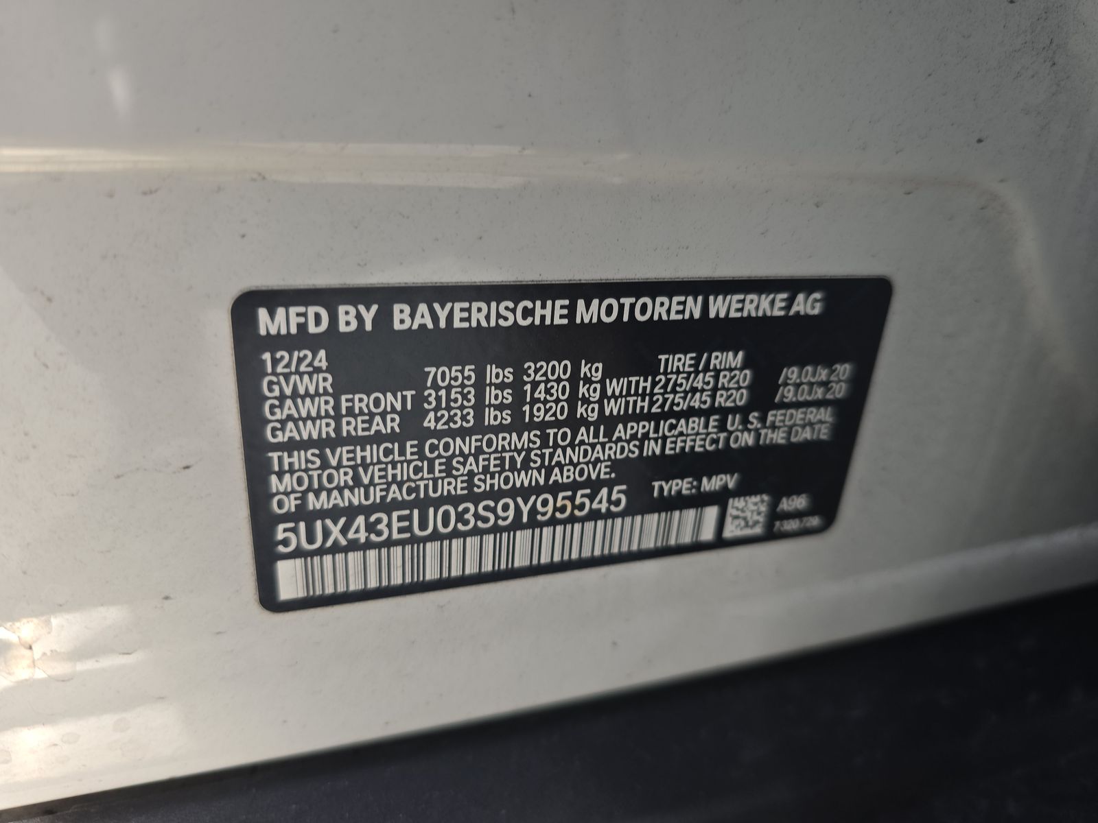 2025 BMW X5 xDrive50e AWD