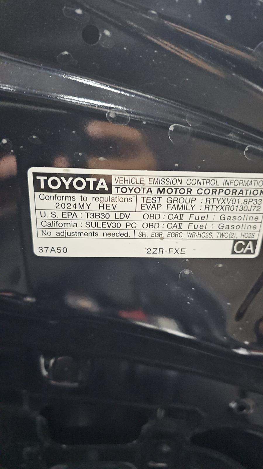 2024 Toyota Corolla Hybrid LE FWD