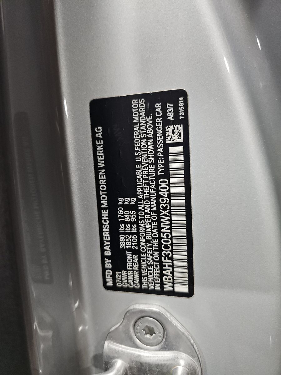 2022 BMW Z4 sDrive30i RWD