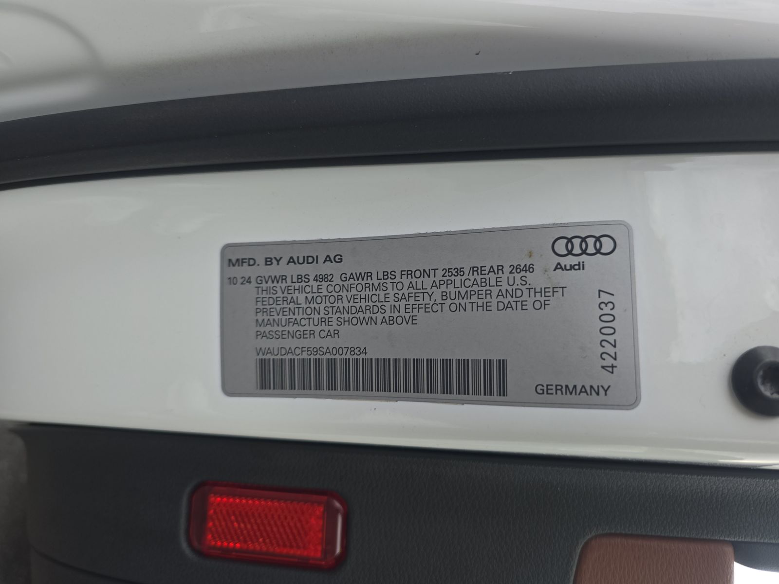 2025 Audi A5 S Line Premium AWD